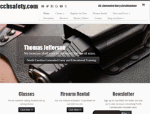 Tablet Screenshot of cchsafety.com